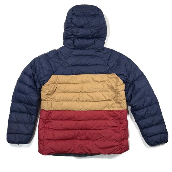 Patagonia Kids Reversible Down Sweater Full Zip Hoody Jacket XL 14 Puffer - Picture 6 of 13